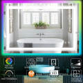 Smart Touch Screen Anti-fog Silver Mirror